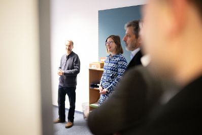 Am 11. Februar 2026 besuchte Bundesministerin Claudia Bauer (m.l.) die Zivildienstserviceagentur.