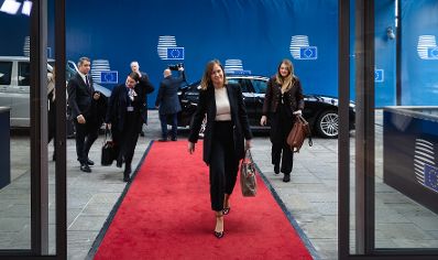 Am 17. M&auml;rz 2026 reiste Bundesministerin Claudia Bauer (2.v.r.) nach Br&uuml;ssel und nahm am Rat f&uuml;r &bdquo;Allgemeine Angelegenheiten&ldquo; der Europ&auml;ischen Union teil.