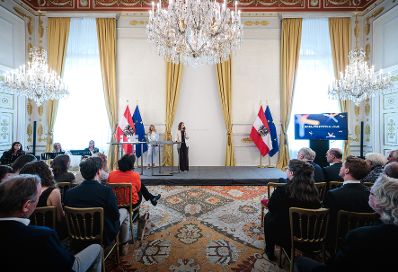 Am 6. Mai 2026 &uuml;berreichte Bundesministerin Claudia Bauer den Europa-Staatspreis 2026 in verschiedenen Kategorien.