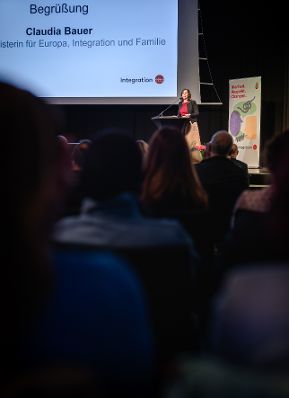 Am 12. Mai 2026 nahm Bundesministerin Claudia Bauer an der Integrationskonferenz 2026 teil.
