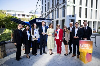 Am 20. Mai 2026 nahm Bundesministerin Claudia Bauer am Europa-Forum Wachau teil.