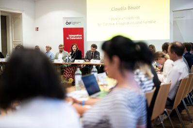 Am 27. Mai 2026 nahm Bundesministerin Claudia Bauer an der Sitzung des Integrationsbeirat teil.