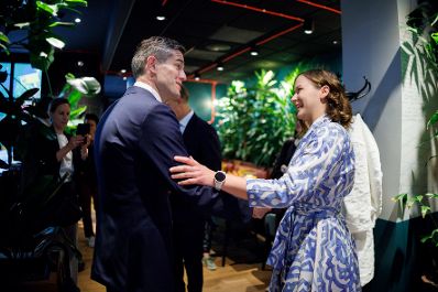 Am 01. Juni 2026 empfing Bundesministerin Claudia Bauer (r.) den niederl&auml;ndischen Au&szlig;enminister, Tom Berendsen (l.) zu einem Arbeitsgespr&auml;ch.