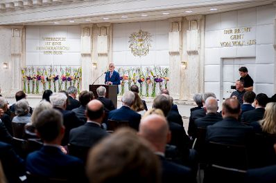 Am 1. Oktober 2025 nahm Staatssekret&auml;r Alexander Pr&ouml;ll an der Veranstaltung zum Verfassungstag teil.