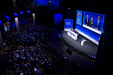 Am 17. November 2025 reiste Staatssekret&auml;r Alexander Pr&ouml;ll zu einem Arbeitsbesuch nach Berlin. Im Bild beim Gipfel zur Digitalen Souver&auml;nit&auml;t.