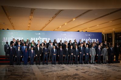 Am 24. November 2025 reiste Staatssekret&auml;r Alexander Pr&ouml;ll zu einem mehrt&auml;gigem Arbeitsbesuch nach Luanda. Im Bild beim AU-EU Businessforum 2025.