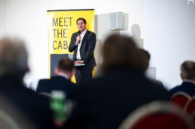 Am 5. Februar 2026 nahm Staatssekret&auml;r Alexander Pr&ouml;ll (im Bild) an &bdquo;Meet the Cab&ldquo; teil.