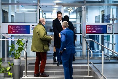 Am 10. Februar 2026 nahm Staatssekret&auml;r Alexander Pr&ouml;ll (m.) an der Er&ouml;ffnung der Digital Austria Servicestelle teil.