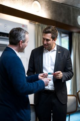 Am 18. Februar 2026 reiste Staatssekret&auml;r Alexander Pr&ouml;ll (r.) zu einem mehrt&auml;gigen Arbeitsbesuch nach Neu-Delhi.