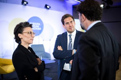 Am 19. Mai 2026 nahm Staatssekret&auml;r Alexander Pr&ouml;ll (m.) am Europa-Forum Wachau teil.