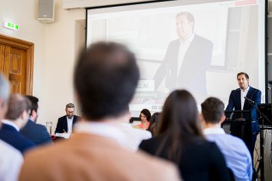Am 26. Mai 2026 nahm Staatssekret&auml;r Alexander Pr&ouml;ll (r.) am IGF-Austria Forum teil.