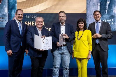 Am 28. Mai 2026 nahm Staatssekret&auml;r Alexander Pr&ouml;ll (r.) an der Verleihung des Exportpreises 2026 teil.