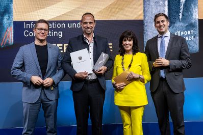 Am 28. Mai 2026 nahm Staatssekret&auml;r Alexander Pr&ouml;ll (r.) an der Verleihung des Exportpreises 2026 teil.