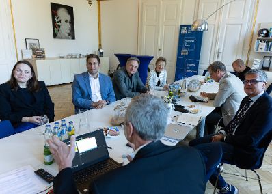 Am 29. September 2026 besuchte Staatssekret&auml;r Alexander Pr&ouml;ll (im Bild) die Technische Universit&auml;t Wien.