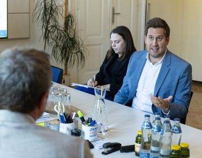 Am 29. September 2026 besuchte Staatssekret&auml;r Alexander Pr&ouml;ll (im Bild) die Technische Universit&auml;t Wien.