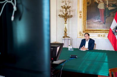 Am 7. Oktober 2026 nahm Staatssekret&auml;r Alexander Pr&ouml;ll (im Bild) an einer Videokonferenz zum EU Kids Act teil.