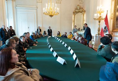 Am 26. Oktober 2026 lud Staatssekret&auml;r Alexander Pr&ouml;ll (im Bild) anl&auml;sslich des Nationalfeiertags Besucherinnen und Besucher zum Tag der offenen T&uuml;r ins Bundeskanzleramt.
