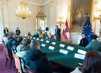 Am 26. Oktober 2026 lud Staatssekret&auml;r Alexander Pr&ouml;ll (im Bild) anl&auml;sslich des Nationalfeiertags Besucherinnen und Besucher zum Tag der offenen T&uuml;r ins Bundeskanzleramt.
