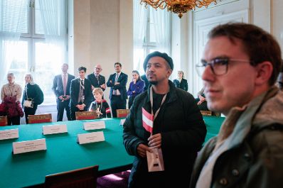 Am 26. Oktober 2026 lud Staatssekret&auml;r Alexander Pr&ouml;ll (im Bild) anl&auml;sslich des Nationalfeiertags Besucherinnen und Besucher zum Tag der offenen T&uuml;r ins Bundeskanzleramt.