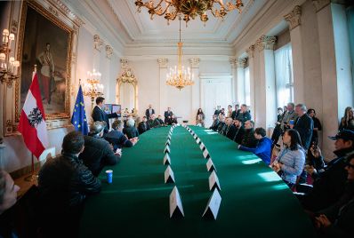 Am 26. Oktober 2026 lud Staatssekret&auml;r Alexander Pr&ouml;ll (im Bild) anl&auml;sslich des Nationalfeiertags Besucherinnen und Besucher zum Tag der offenen T&uuml;r ins Bundeskanzleramt.