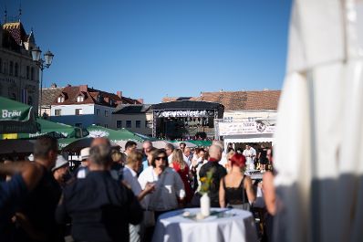 Am 14. August 2026 nahm Staatssekret&auml;r Alexander Pr&ouml;ll an der Er&ouml;ffnung des Zwiebelfestes 2026 in Laa an der Thaya teil.