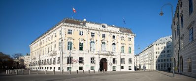 &Ouml;sterreichisches Bundeskanzleramt am Ballhausplatz in Wien.