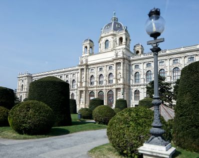 Das Naturhistorische Museum. Schlagw&ouml;rter: Architektur, Denkmal, Geb&auml;ude, Sehensw&uuml;rdigkeit, Stadtlandschaft