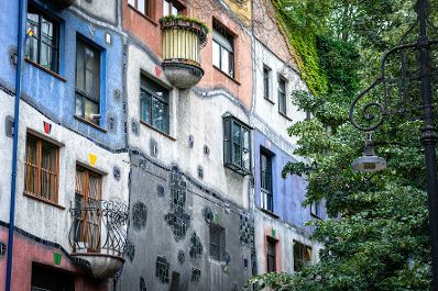 Wien, Architektur, Friedensreich Hundertwasser, Hundertwasserhaus
