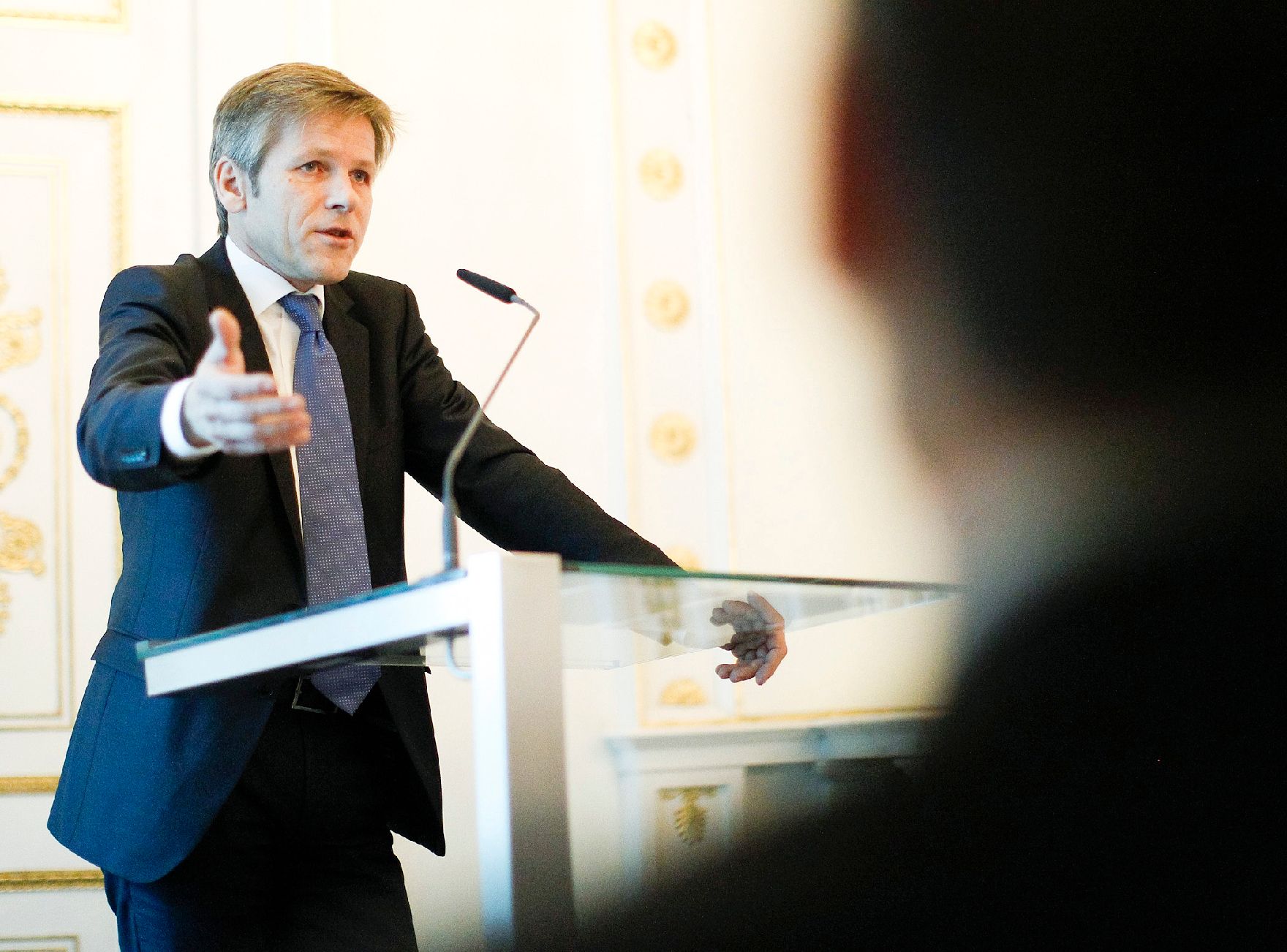 Am 29. Oktober 2012 hielt Staatssekretär Josef Ostermayer die Eröffnungsrede bei der EBU (European Broadcasting Union) Konferenz im Bundeskanzleramt.
