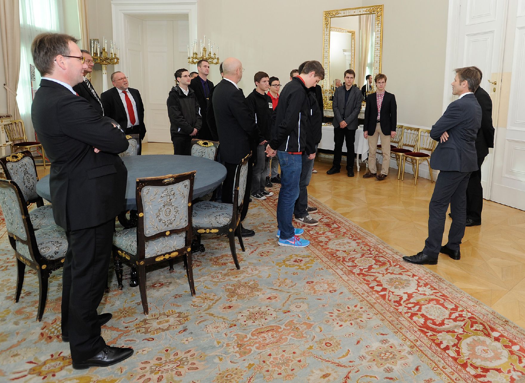 Am 8. November 2012 empfing Staatssekretär Josef Ostermayer die Gewinner der "Cyber Security Challenge 2012" im Bundeskanzleramt.