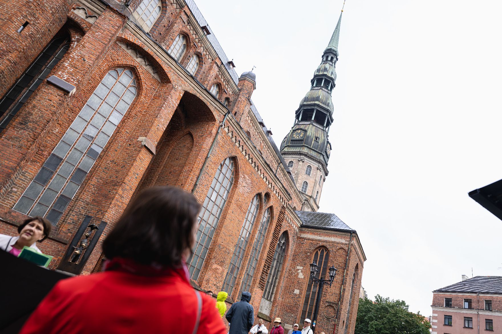 Am 13. September 2021 reiste Bundesministerin Karoline Edtstadler zu einem Arbeitsbesuch nach Riga. Im Bild bei der Besichtigung von Riga.