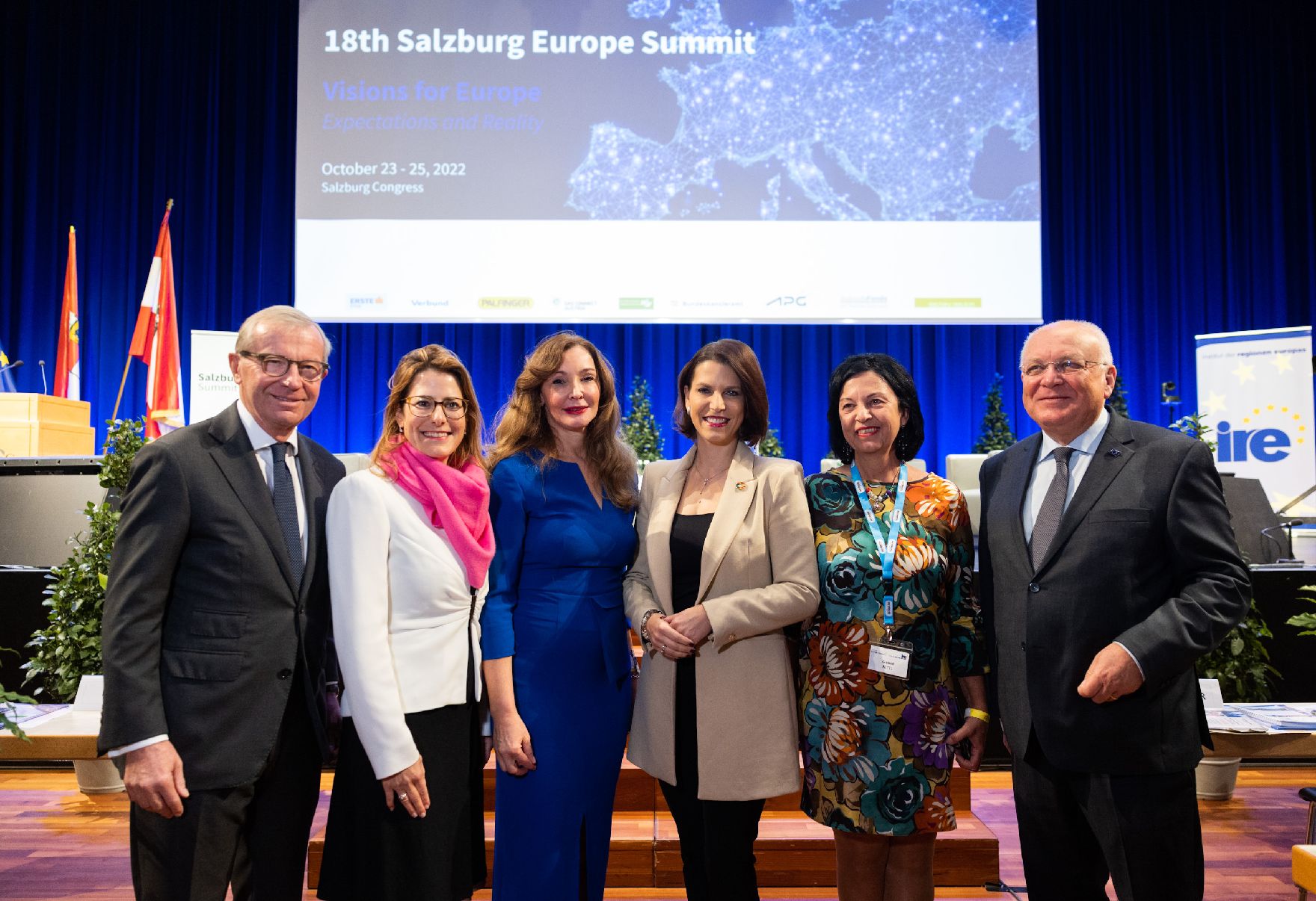 Am 24. Oktober 2022 nahm Bundesministerin Karoline Edtstadler am „18th Salzburg Europe Summit“ teil.