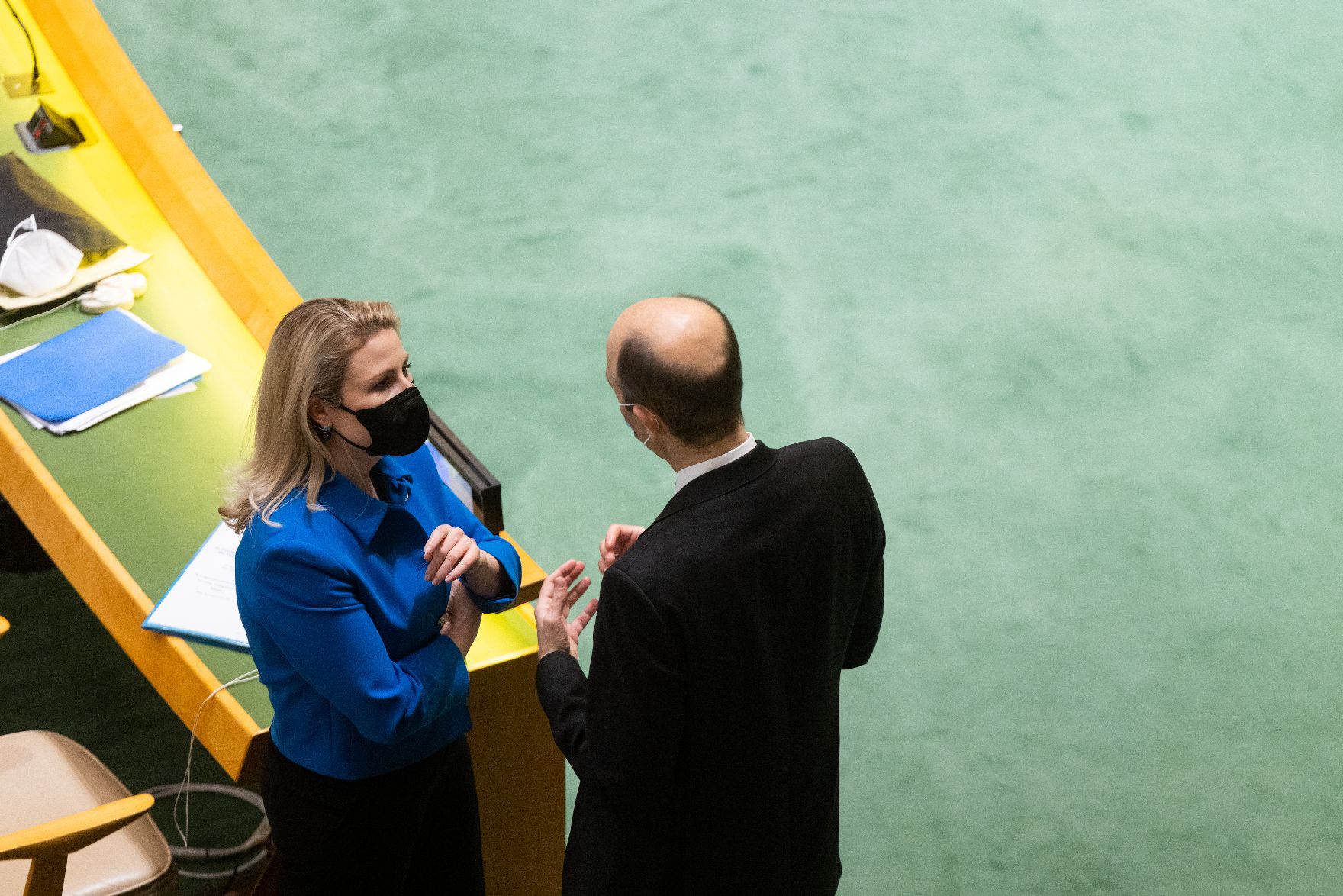 Am 14. März 2022 reiste Bundesministerin Susanne Raab (im Bild) zur Weltfrauenkonferenz nach New York.