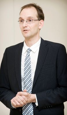 Am 29. Juni 2011, Präsentation der Bände "Protokoll des Ministerrates der Zweiten Republik - Kabinett Leopold Figl I" im Österreichischen Staatsarchiv.
