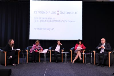 Am 18. Oktober 2012 fand die Verwaltungsmesse unter der Schirmherrschaft von Bundesministerin Gabriele Heinisch-Hosek im MuseumsQuartier in Wien statt. Impressionen vom Reformdialog Österreich.