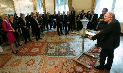 Am 8. Februar 2013 eröffnete Sektionschef Manfred Matzka die 41. Präsidentenkonferenz der Europäischen Anwaltsorganisationen im Bundeskanzleramt.