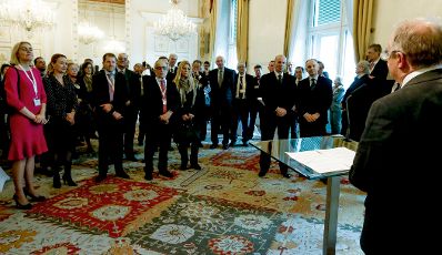 Am 8. Februar 2013 eröffnete Sektionschef Manfred Matzka die 41. Präsidentenkonferenz der Europäischen Anwaltsorganisationen im Bundeskanzleramt.