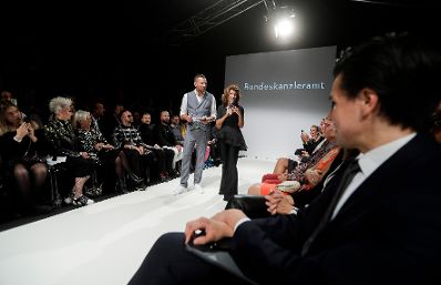 Am 09. September 2019 eröffnete Bundeskanzlerin Brigitte Bierlein die "MQ Vienna Fashion Week" im MuseumsQuartier.