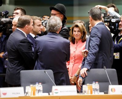 Am 17. Oktober 2019 nahm Bundeskanzlerin Brigitte Bierlein am Europäischen Rat der Staats- und Regierungschefs teil.