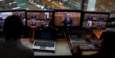 Am 17. Oktober 2012 sprach Bundeskanzler Werner Faymann in der Aktuellen Stunde im Nationalrat zum Thema "Bundesfinanzgesetz 2013" im Parlament.