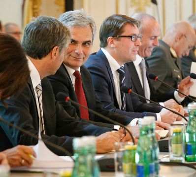 Am 23. September 2013 fand im Bundeskanzleramt in Wien eine Sitzung des Nationalen Sicherheitsrates unter Leitung von Bundeskanzler Werner Faymann statt.