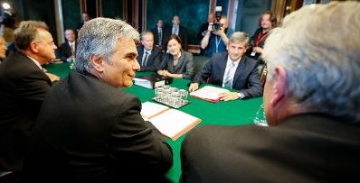 Am 22. Oktober 2013 fand die zweite koordinierende Verhandlungsrunde von SPÖ und ÖVP zur Bildung einer neuen Regierung statt.