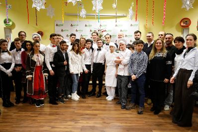 Am 21. Dezember 2018 reiste Bundeskanzler Sebastian Kurz zu einem Arbeitsbesuch nach Ploiesti. Im Bild beim Concordia Ausbildungscenter.