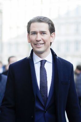 Sebastian Kurz; Bundeskanzler der Republik Österreich von 18. Dezember 2017 bis 28. Mai 2019.