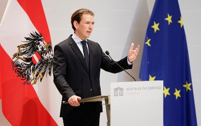 Am 23. Juni 2021 nahm Bundeskanzler Sebastian Kurz (im Bild) am „Steiermarkabend“ anlässlich des Vorsitzes des Landes Steiermark im Bundesrat teil.