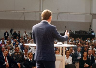 Am 16. September 2021 nahm Bundeskanzler Sebastian Kurz (im Bild) an der Haupttagung des 67. Österreichischen Gemeindetages teil.