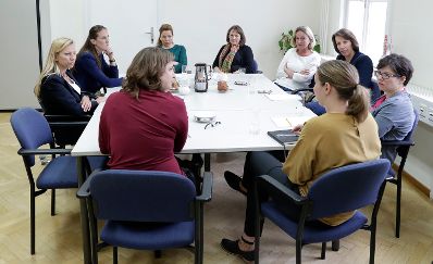 Am 15. Mai 2018 besuchte Bundesministerin Juliane Bonger-Strauß die Gleichbehandlungsanwaltschaft.