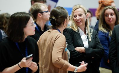 Am 2. September 2018 nahm Bundesministerin Juliane Bogner-Strauß (2.v.r.) an der Jugendkonferenz der Europäischen Union teil.