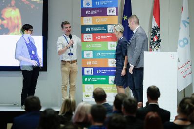 Am 4. September 2018 nahm Bundesministerin Juliane Bogner-Strauß an der Jugendkonferenz der Europäischen Union teil.