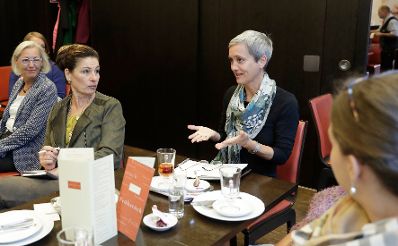 Am 9. Oktober 2018 nahm Bundesministerin Juliane Bogner-Strauß an einem Frühstück des Forums "Frau im Österreichischen Gewerbeverein" teil.